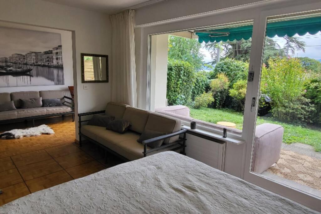 Lake Side/Fire Place/Garden/Freeparking/45M2 La Tour-de-Peilz Exterior foto
